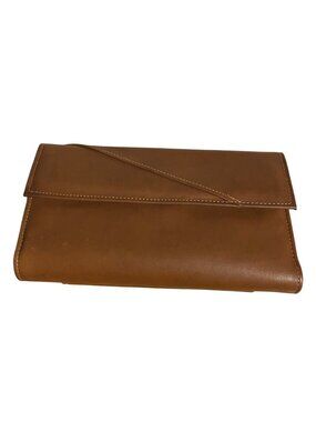Rolfs Womens Brown Faux Leather Wallet With Zip Coin Pocket & Multiple Card Slot